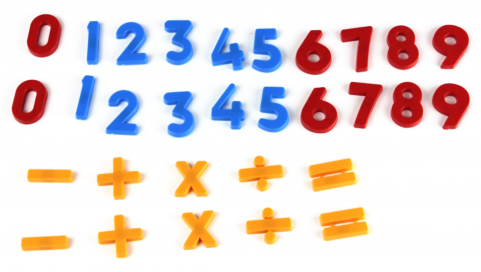 Набір магнітних букв і цифр 0703 EUR рос,англ,укр. мовах - Зображення 4