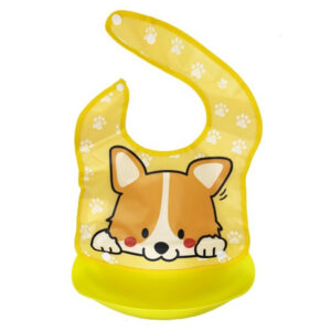 Дитячий слинявчик Трактор MGZ-0602(Orange Dog) зі знімною кишенею