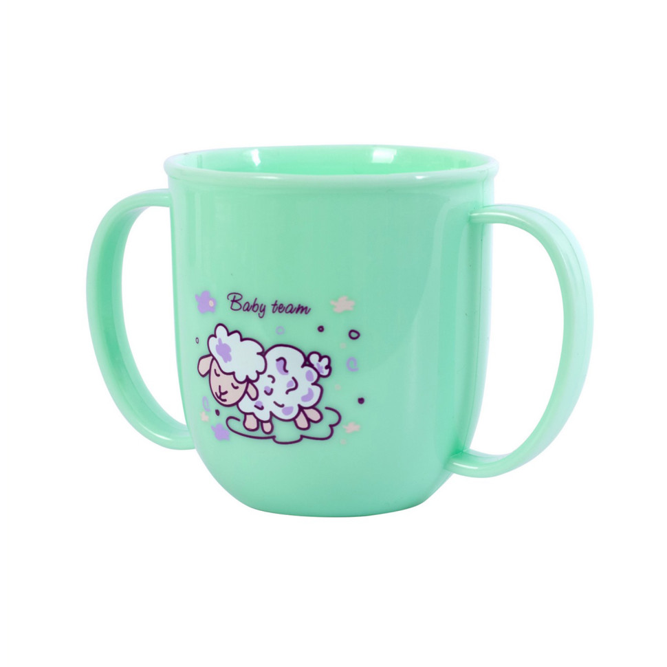 Дитяча чашка з ручками "Вівця" 6008, 190 мл