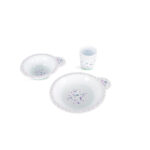 Дитячий набір для годування 6093 (тарілка, миска, чашка)