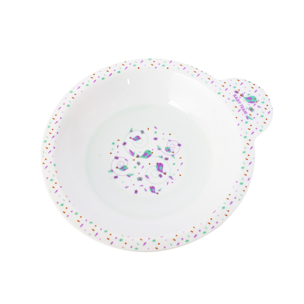 Дитячий набір для годування 6093 (тарілка, миска, чашка) - Зображення 3