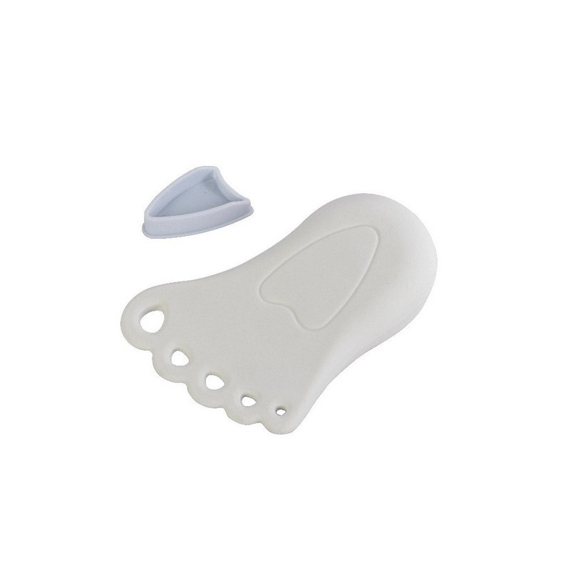 Стопор для дверей "Ніжка" 7610 білий - Зображення 3