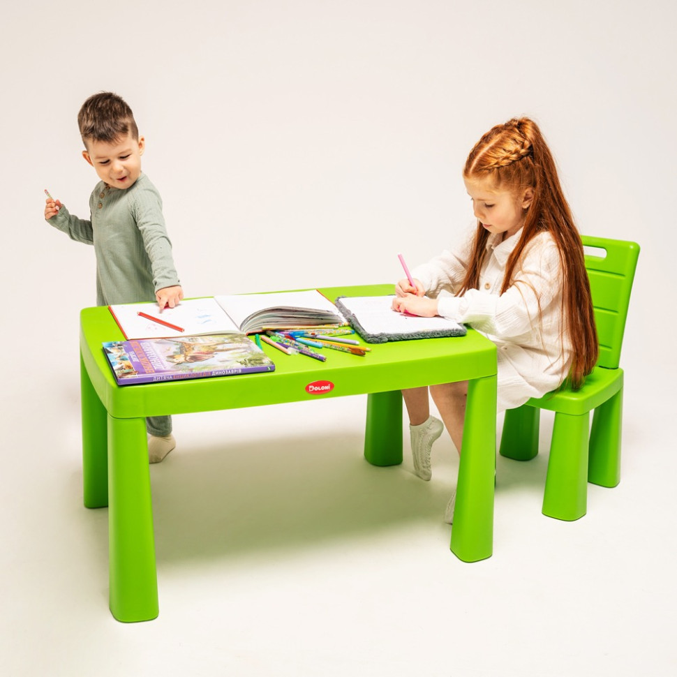 Дитячий набір "Граємось та навчаємось" 04660/2 в наборі стіл, стілець, конструктор - Зображення 7