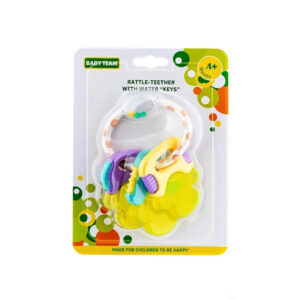 Брязкальце-прорізувач з водою "Ключики" 8430-2