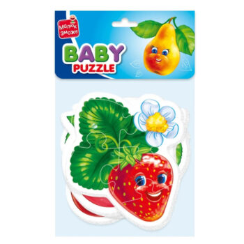Дитячі бебі пазли "Фрукти" VT1106-77 укр. мовою