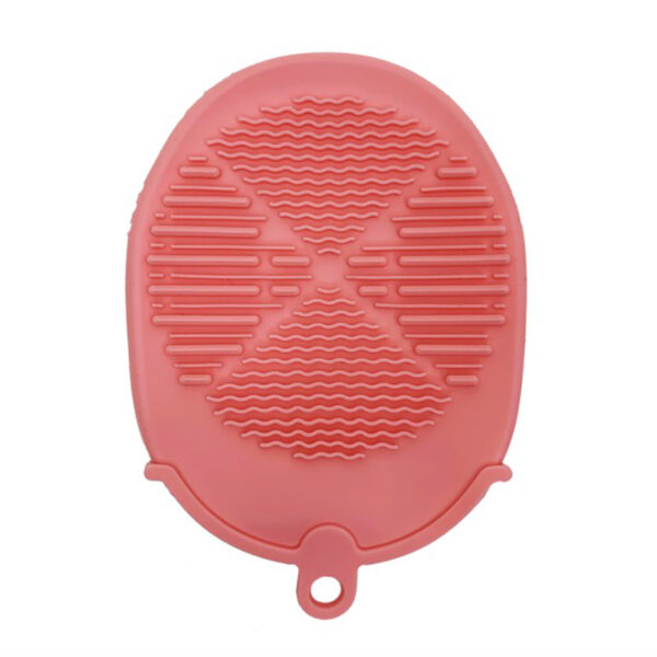Силіконова мочалка-рукавичка для купання MGZ-0929(Pink)