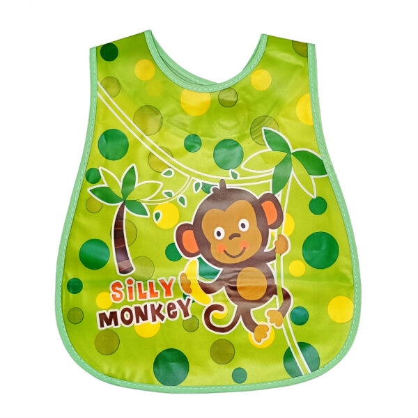 Слинявчик клейончастий "Silly monkey" MGZ-0605-17 на липучці