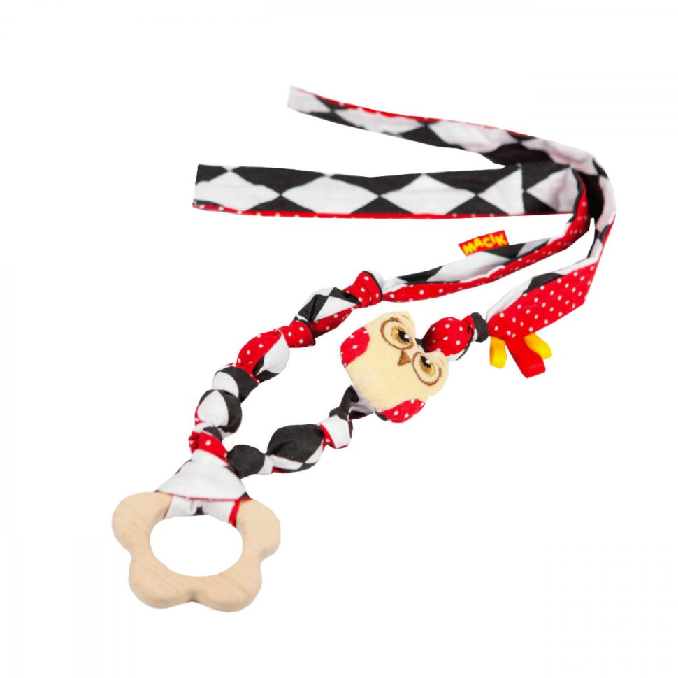 Підвіска Слінгобуси Совушка МС 110504-01 з дерев'яним гризунком - Зображення 2