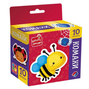Дитячий набір магнітів "Комахи" VT3106-32, 10 магнітів