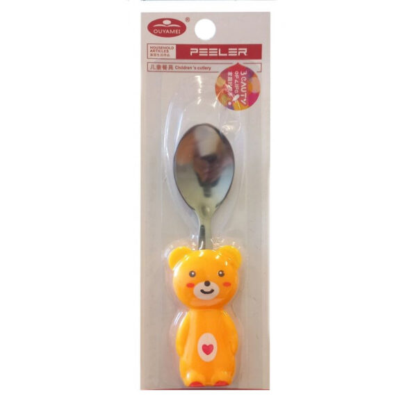 Дитяча ложка "Ведмедик" MGZ-0105-8 металева 13 см