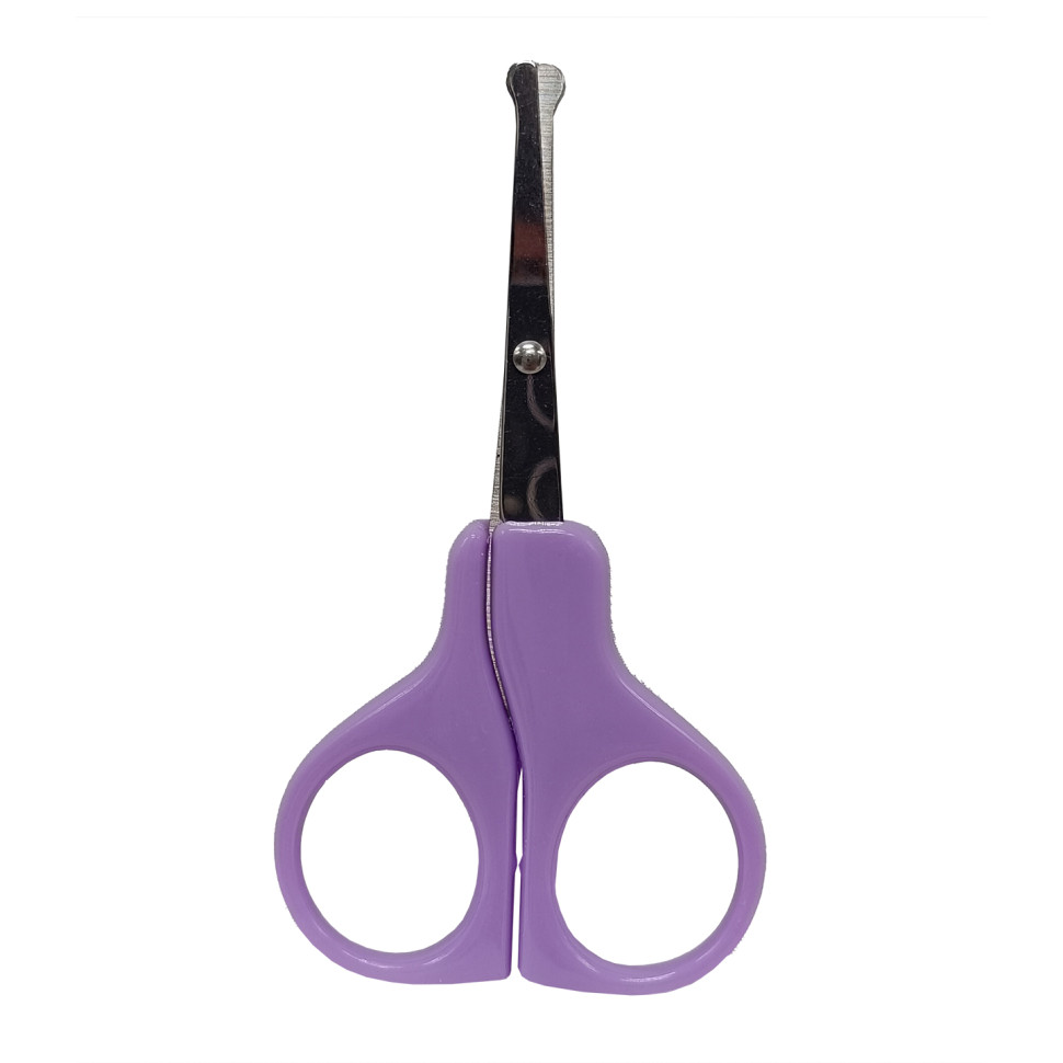 Ножиці манікюрні безпечні MGZ-0715(Violet) фіолетовий