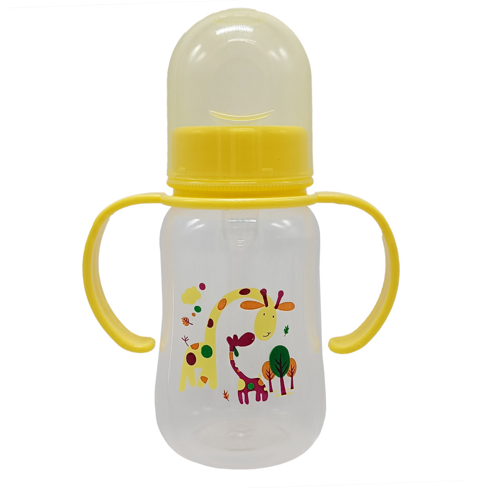 Пляшечка для годування "Жираф" MGZ-0204-1(Yellow) 150 мл
