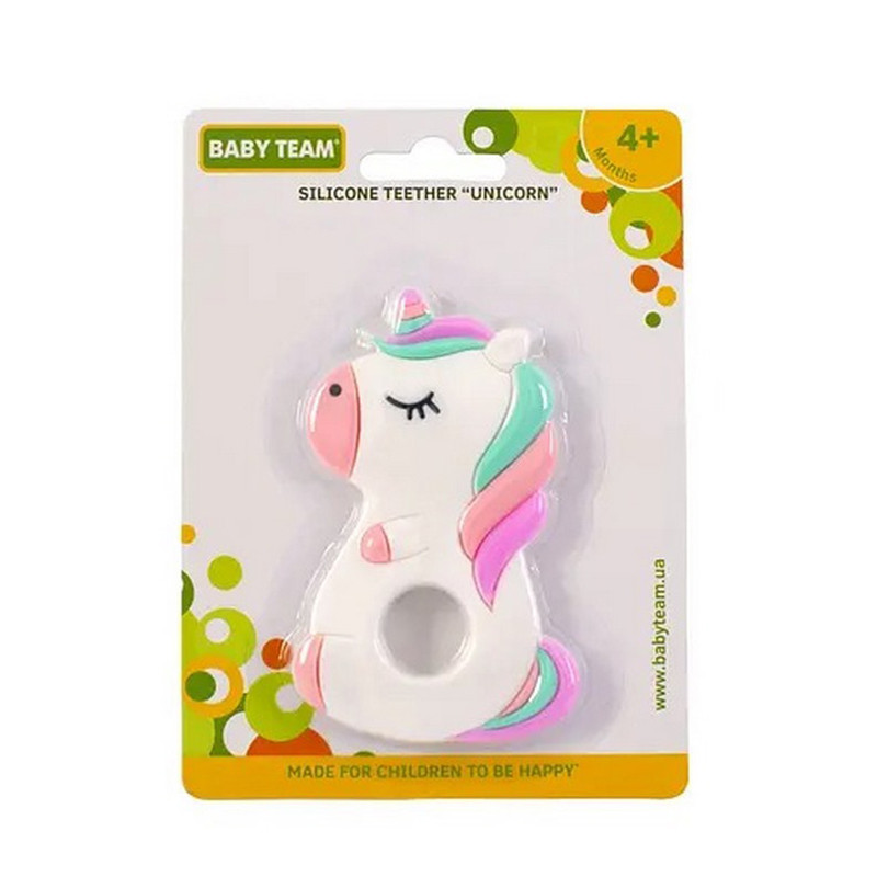 Прорізувач силіконовий "Єдиноріг" 4018 - Зображення 2