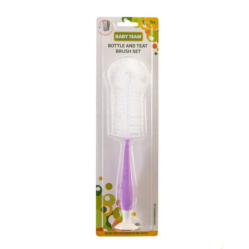 Набір йоржиків для пляшечок і сосок 1600(Violet) - Зображення 2