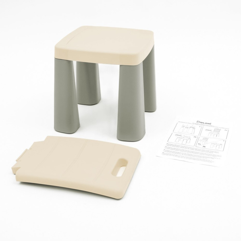 Дитячий пластиковий стільчик-табурет 04690/11 - Зображення 2