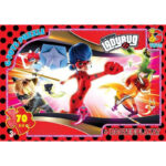 Дитячий пазл "Леді Баг" LB1022 постер 70 елементів