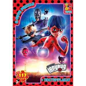 Дитячий пазл "Леді Баг" LB1023 постер 117 елементів