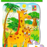 Дитячі пазли на магніті "Жирафики2 А5 VT3205-79, 12 елементів