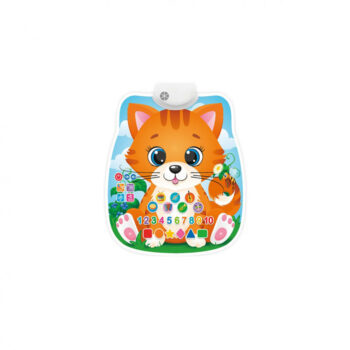 Плакат навчальний FT 0007 AB кошеня (укр)  Помаранчевий