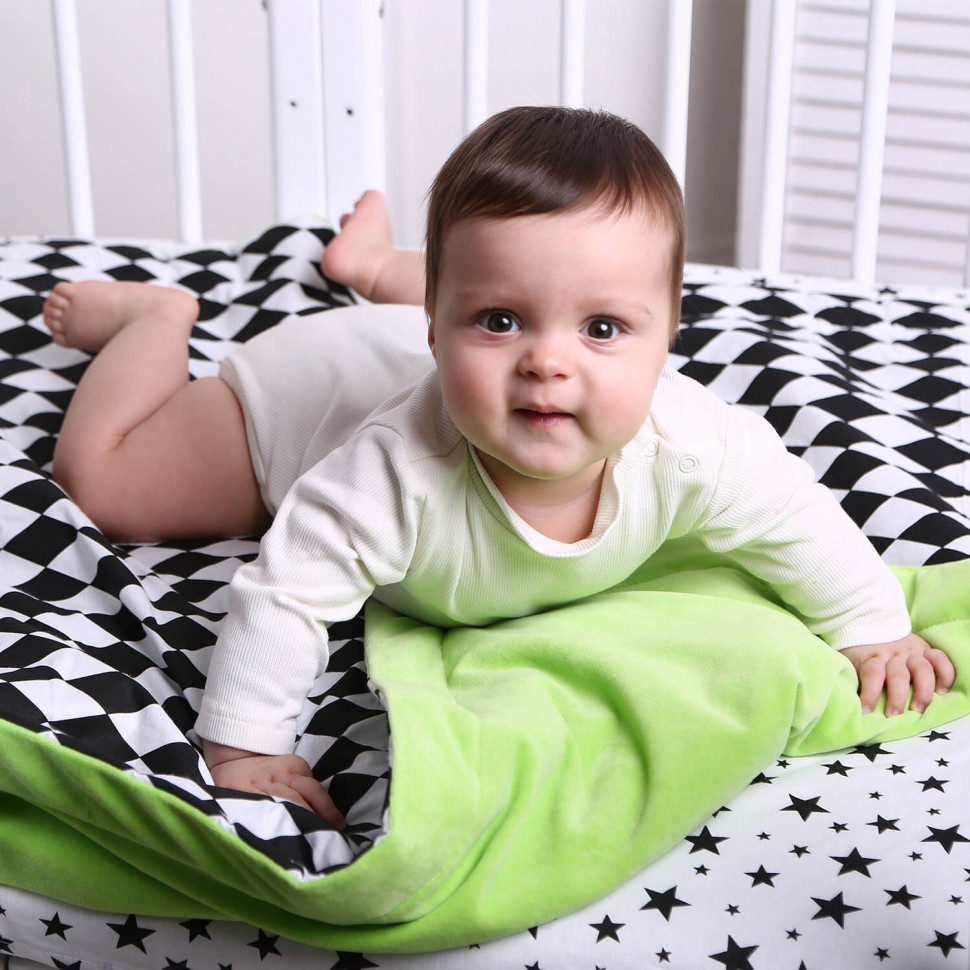 Дитячий постільний комплект Bed Set Newborn МС 110512-08 подушка + ковдру + простирадло - Зображення 5