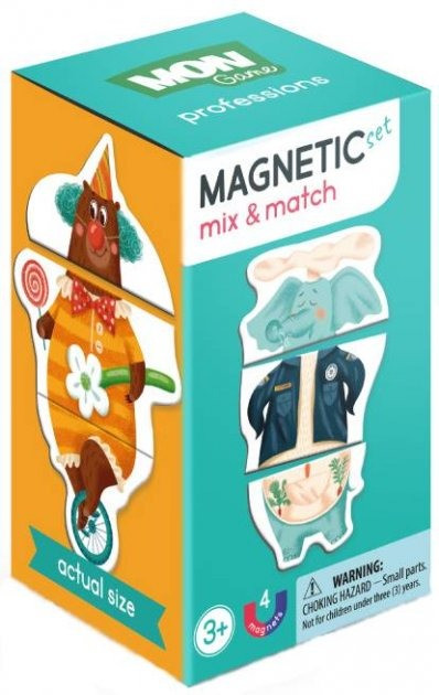 Дитячий набір магнітів "Професії" Mon Game 200217 - Зображення 3