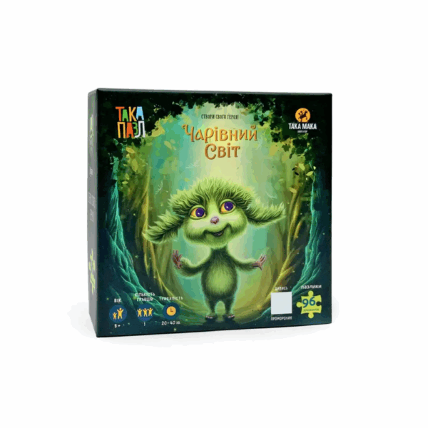 Дитячи Пазли !Чарівний світ Хуха" Така Мака 960292 96 елементів
