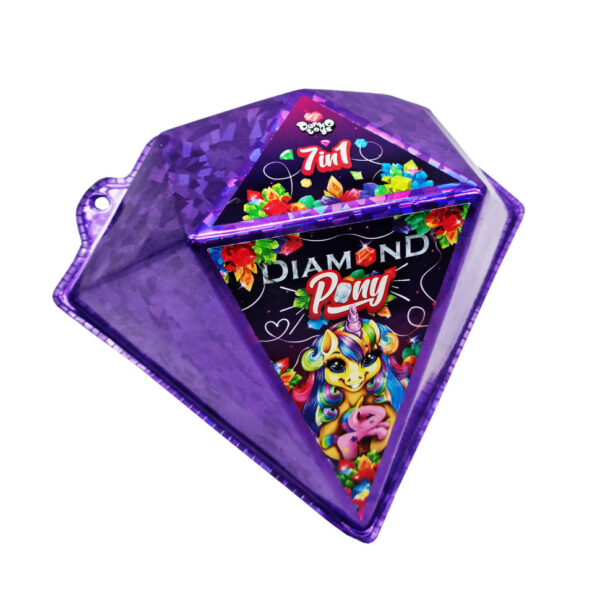 Набір креативної творчості "Diamond Pony" BPS-01-03U укр Фіолетовий