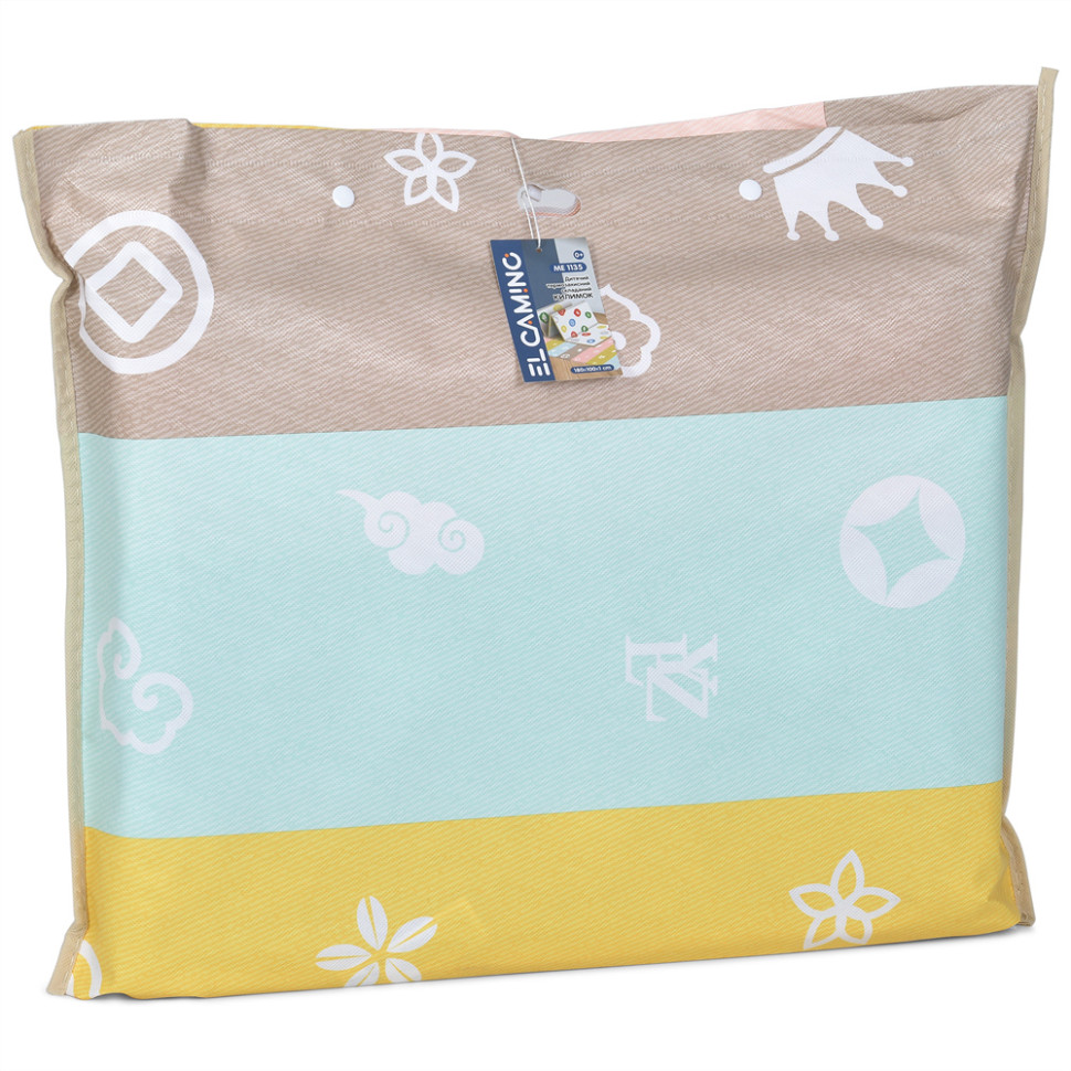 Дитячий Термокилимок двосторонній складний (Кольорові кола) El Camino ME 1135, 180х100х1 см - Зображення 5