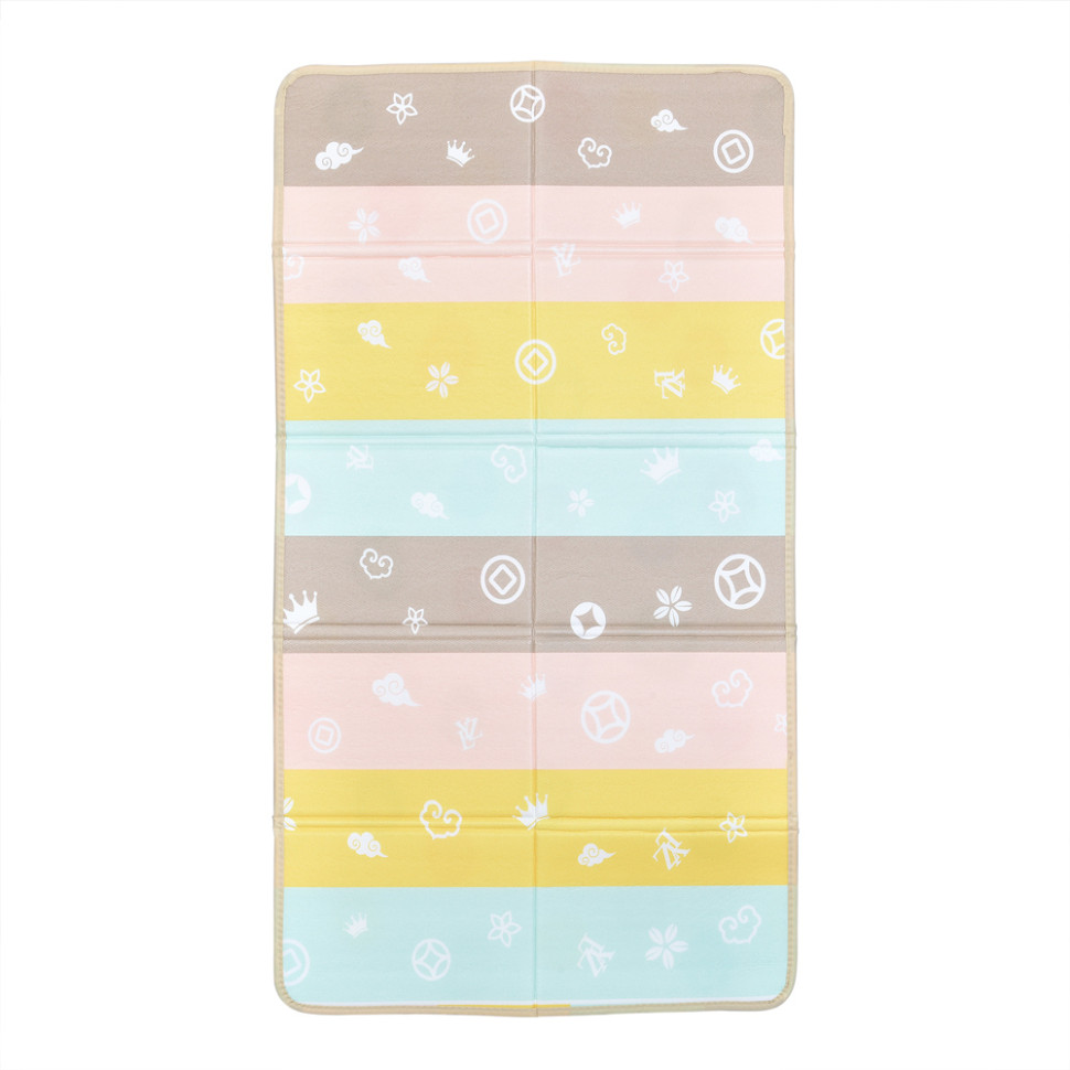 Дитячий Термокилимок двосторонній складний (Кольорові кола) El Camino ME 1135, 180х100х1 см - Зображення 2