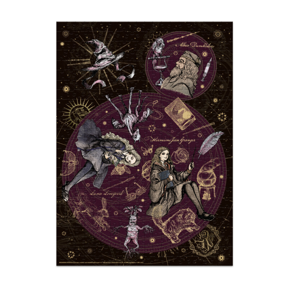 Пазл класичний "Harry Potter. Лідер. Перфекціоністка. Надзвичайна" 200507, 500 елементів - Зображення 4