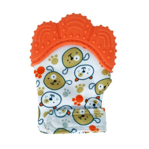 Прорізувач-рукавичка "Лапка" MGZ-0412(Orange) на липучці