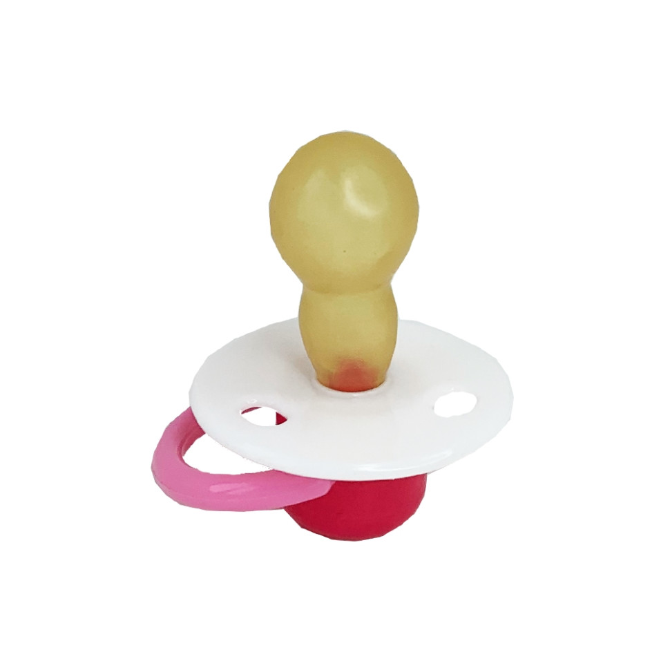 Дитяча пустушка латексна MGZ-0515(Crimson) кругла - Зображення 2