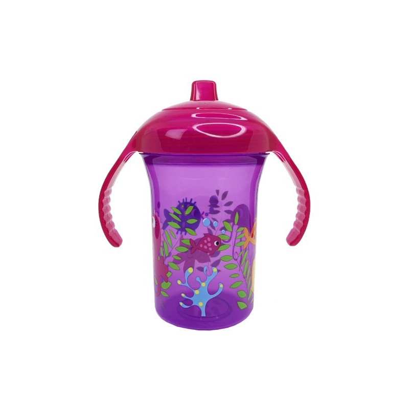 Пляшечка пластикова з ручками "Океан" MGZ-0323(Violet) 250 мл - Зображення 2