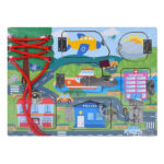 Дерев’яна іграшка Бізіборд MD 0146-2 ігрове поле 30×22,5 см — вік 1+